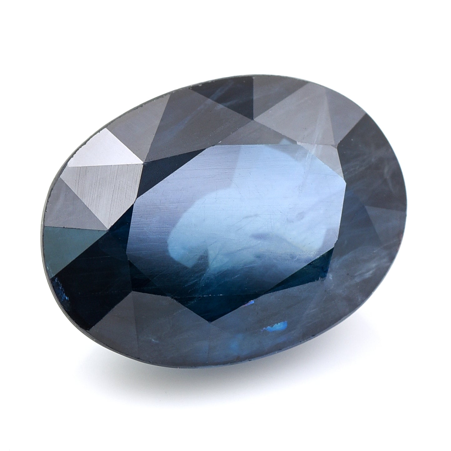 16.12 Natural Corundum Sapphire Oval Mixed Cut Gemstone