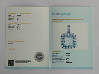 2.44 Carats Lab Grown Diamond 14K Gold Pendant