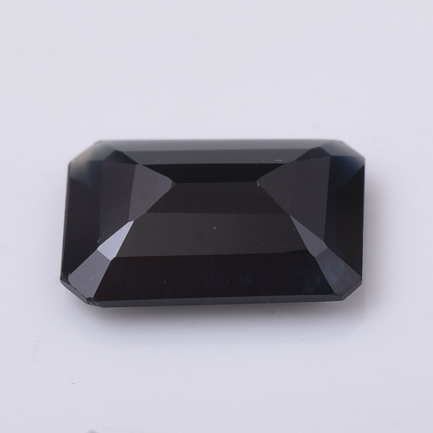 3.97 Natural Corundum Sapphire Emerald Cut Gemstone