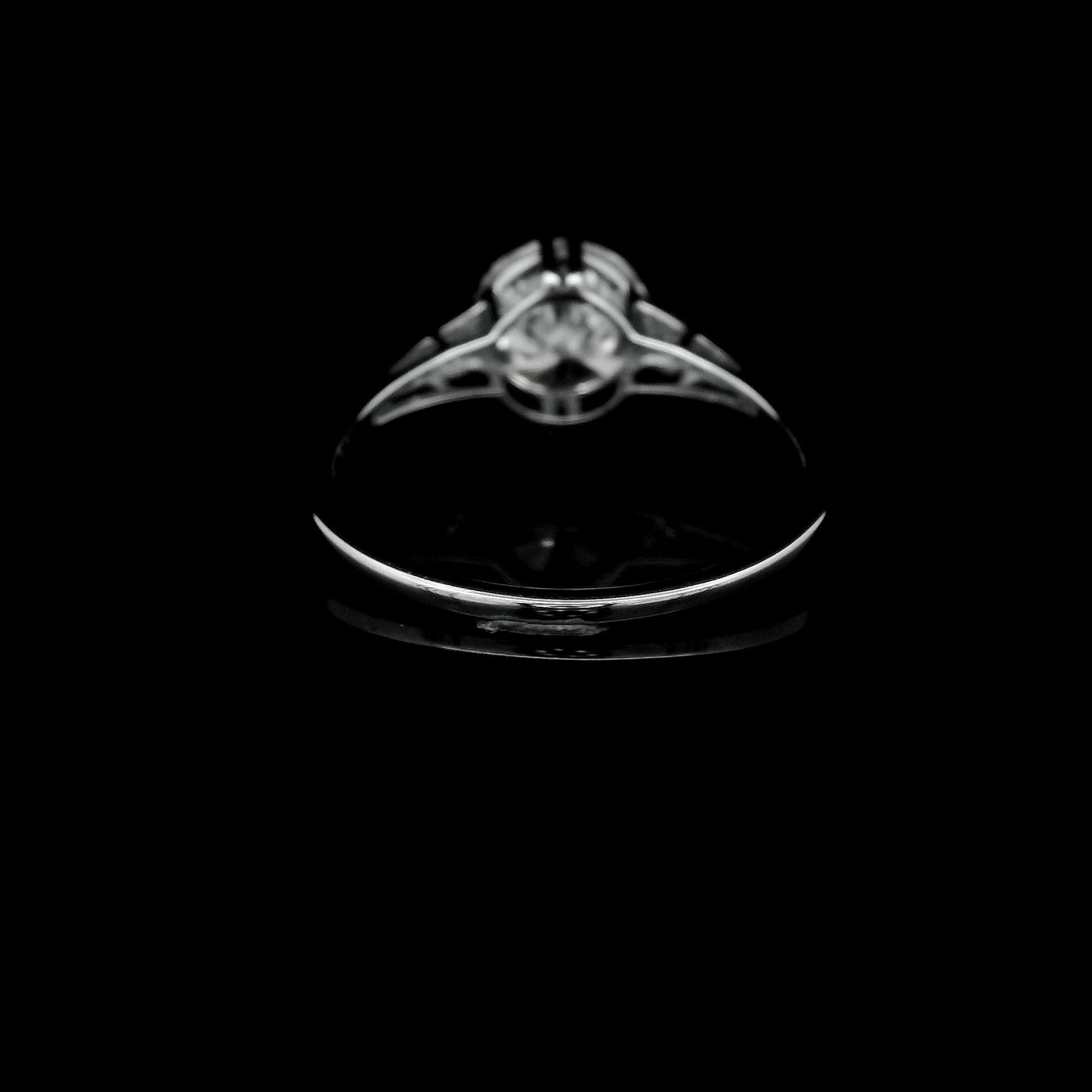 1.56 Ct Round Lab Grown Diamond 14K Gold Ring