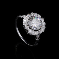 2.50 Carats Lab Grown Diamond 14K Gold Ring