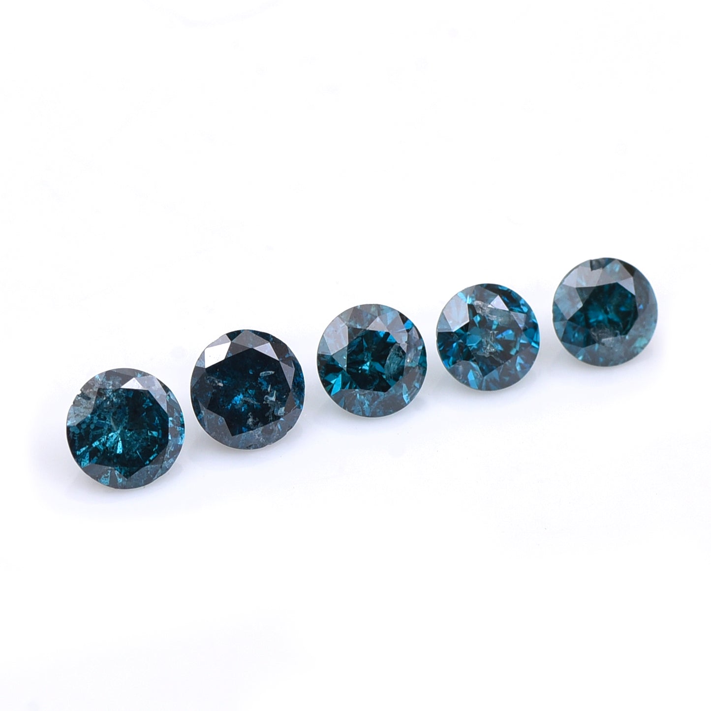 1.04 Blue Diamond Round Loose Diamond