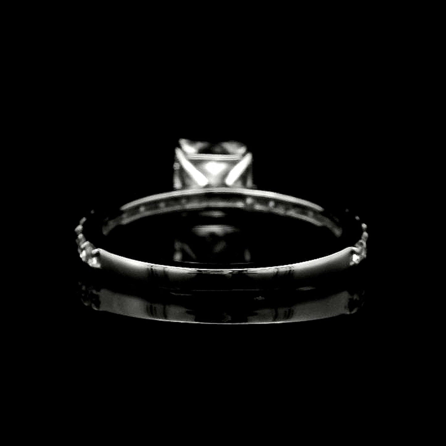 1.92 Carats Lab Grown Diamond 950 Platinum Ring