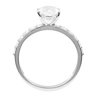 2.40 Carats Lab Grown Diamond 14K Gold Ring