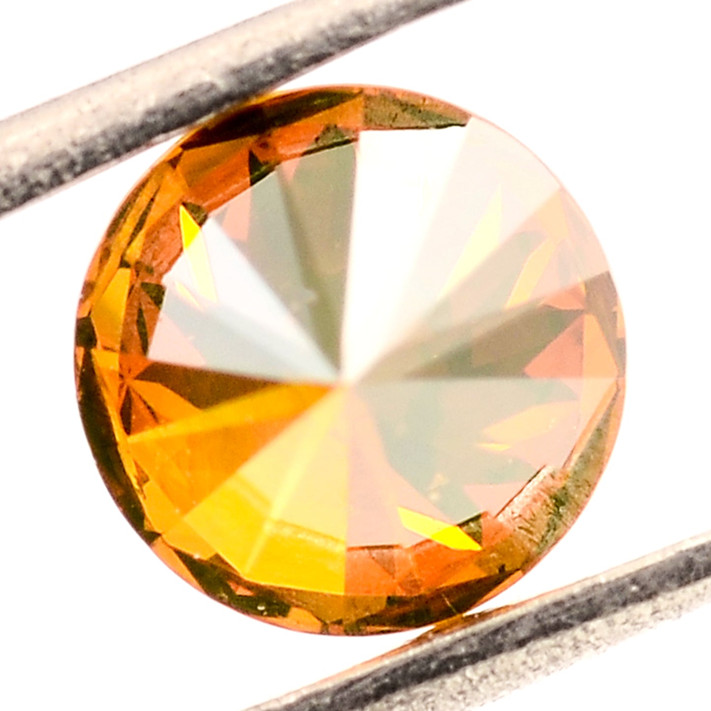 0.50 Red Diamond Round Loose Gemstone