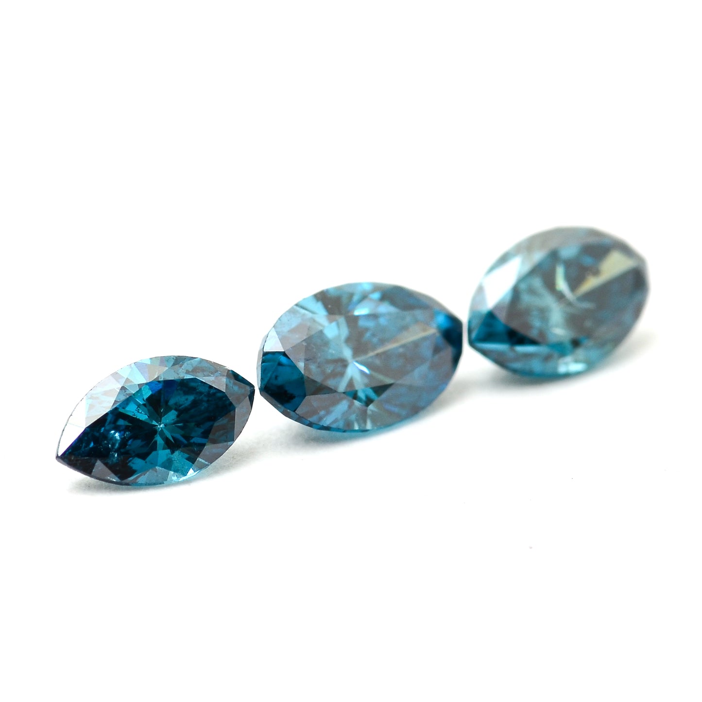 0.82 Blue Diamond Marquise Loose Diamond