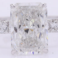 2.47 Carats Lab Grown Diamond 14K Gold Ring