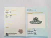 2.34 Carats Lab Grown Diamond 14K Gold Ring