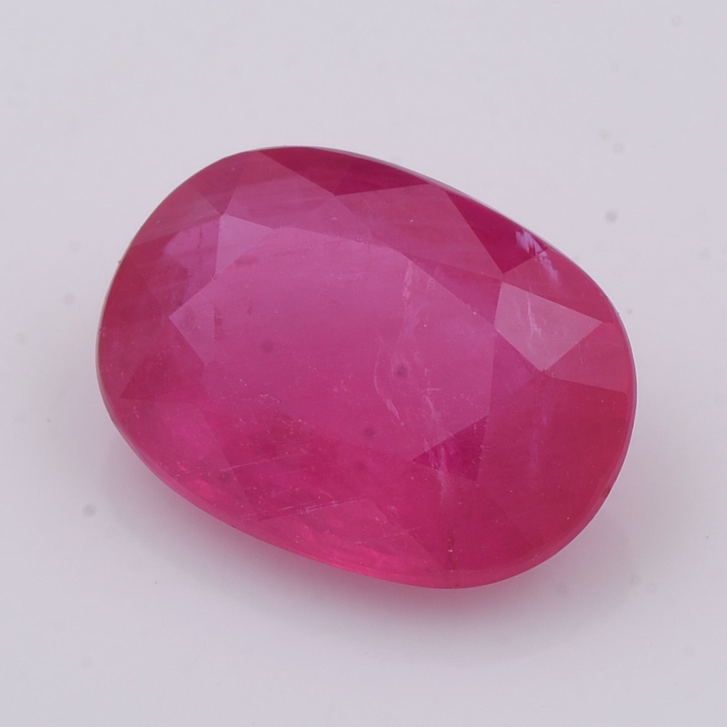 2.3 Natural Corundum Ruby Rectangular Cushion Mixed Cut Gemstone
