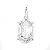 3.00 Carats Lab Grown Diamond 14K Gold Pendant