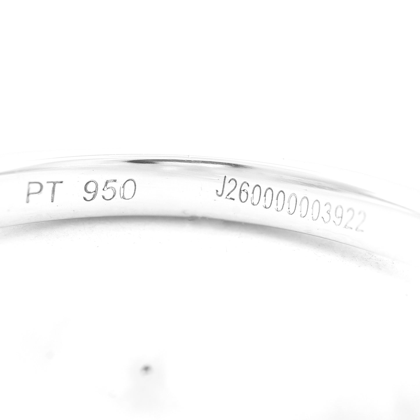 4.80 Carats Lab Grown Diamond 950 Platinum Ring