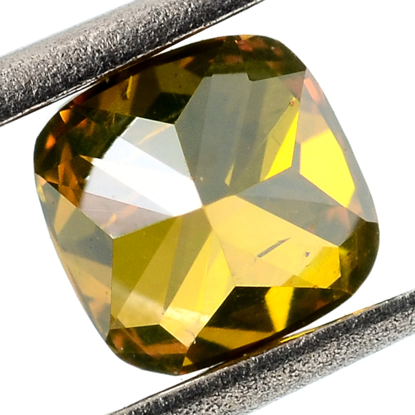 0.31 Carat Red Diamond Cushion Loose Gemstone