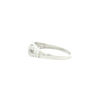 0.90 Ct Cubic Zirconia 925 Sterling Silver Ring