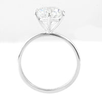 3.16 Carats Lab Grown Diamond 14K Gold Ring