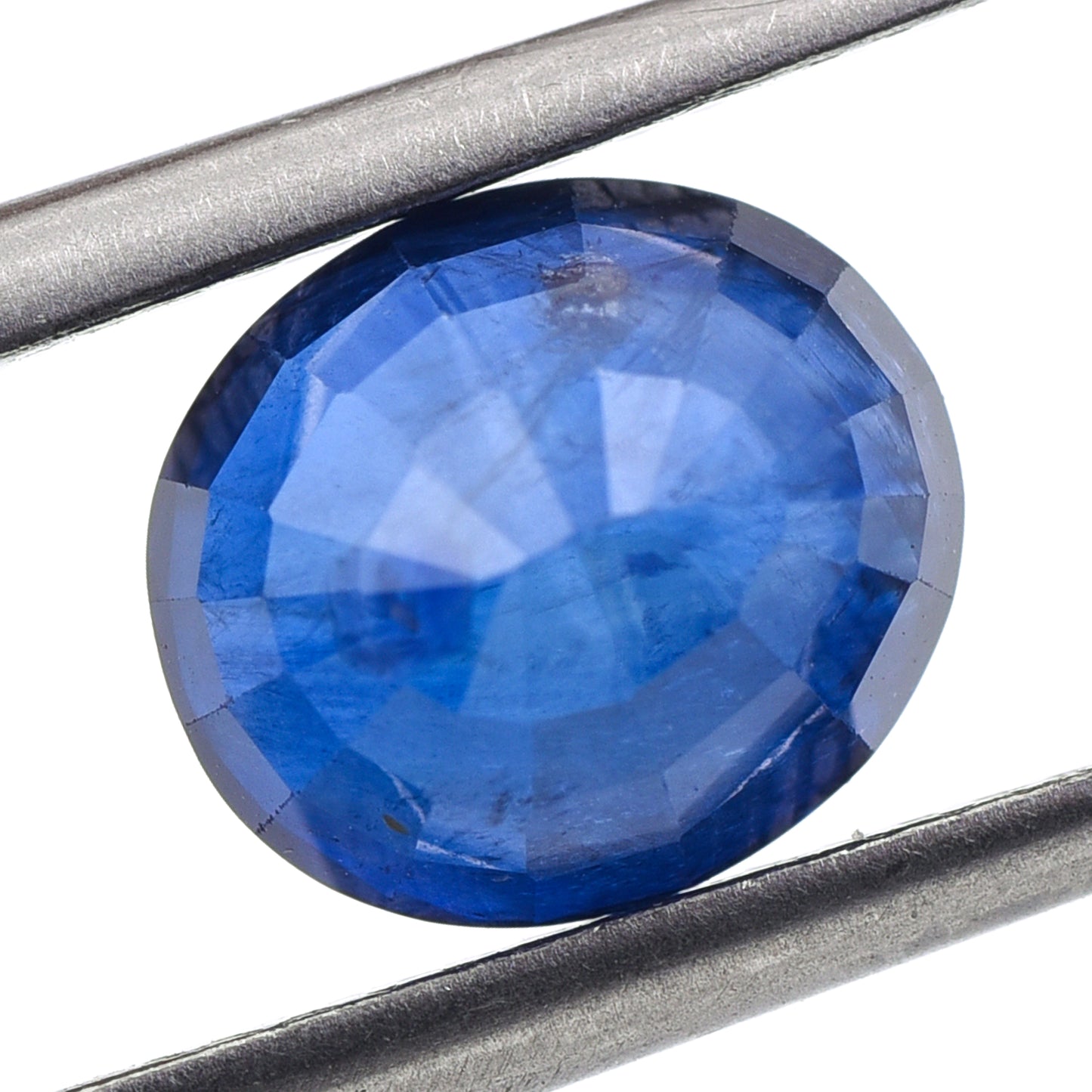 3.94 Natural Corundum Sapphire Oval Mixed Cut Gemstone