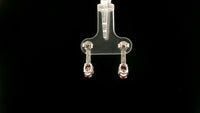 2.36 Carats Pink Lab Grown Diamond 14K Gold Earrings