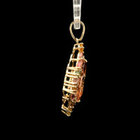 2.42 Ct Marquise Tourmaline 14K Gold Pendant