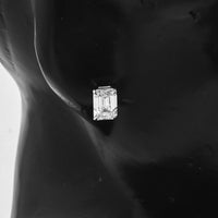 3.68 Carats Lab Grown Diamond 14K Gold Earrings