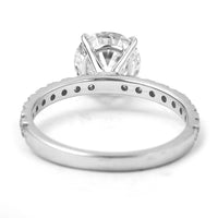 2.28 Carats Lab Grown Diamond 14K Gold Ring
