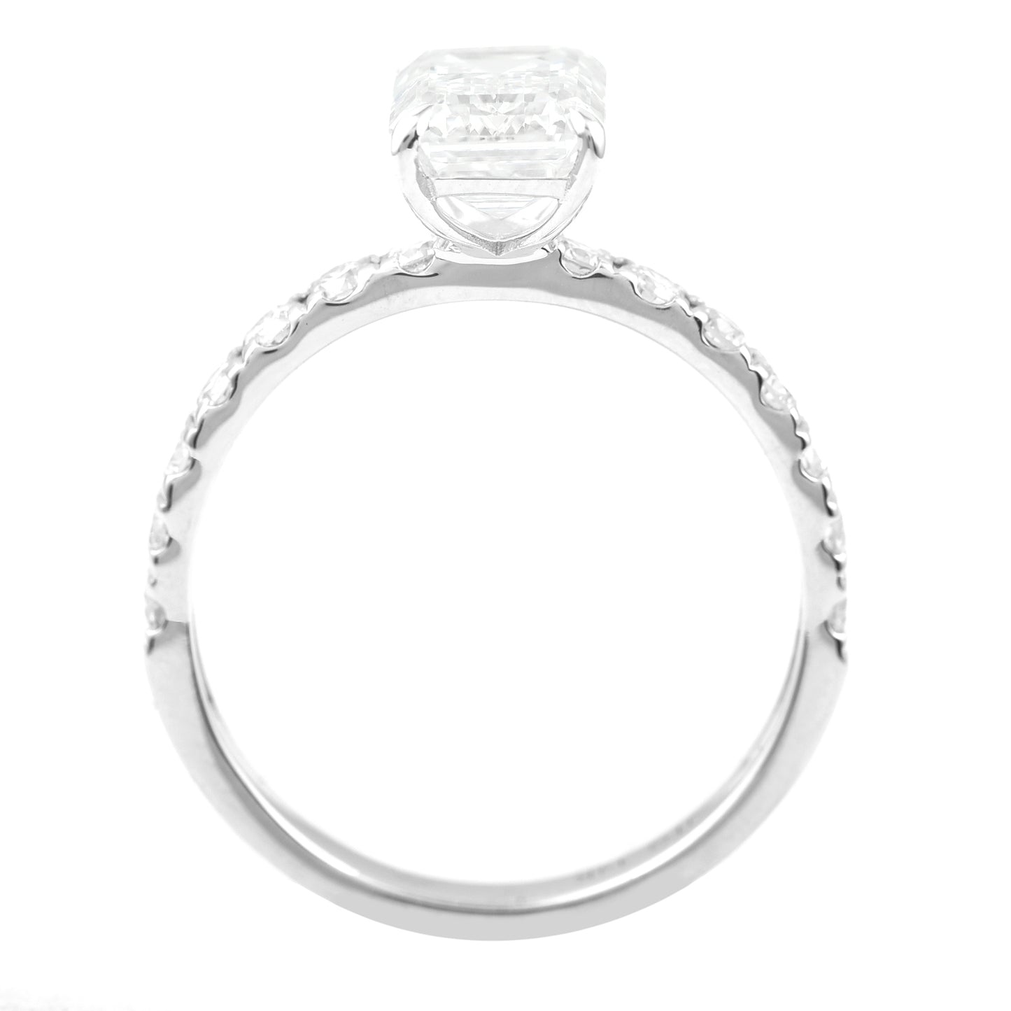 2.47 Carats Lab Grown Diamond 14K Gold Ring