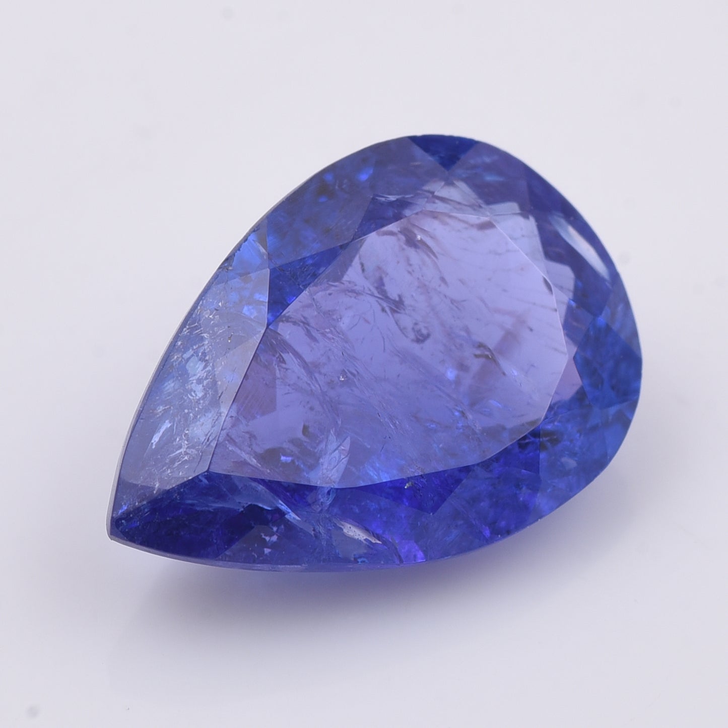 5.22 Natural Zoisite Tanzanite Pear Mixed Cut Gemstone