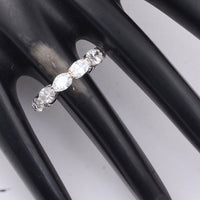 3.87 Carats Lab Grown Diamond 14K Gold Ring