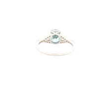 2.25 Carats Blue Lab Grown Diamond 14K Gold Ring
