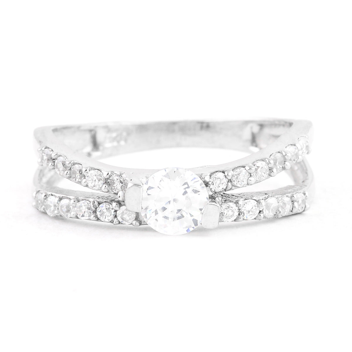 2.63 Ct Cubic Zirconia 925 Sterling Silver Ring