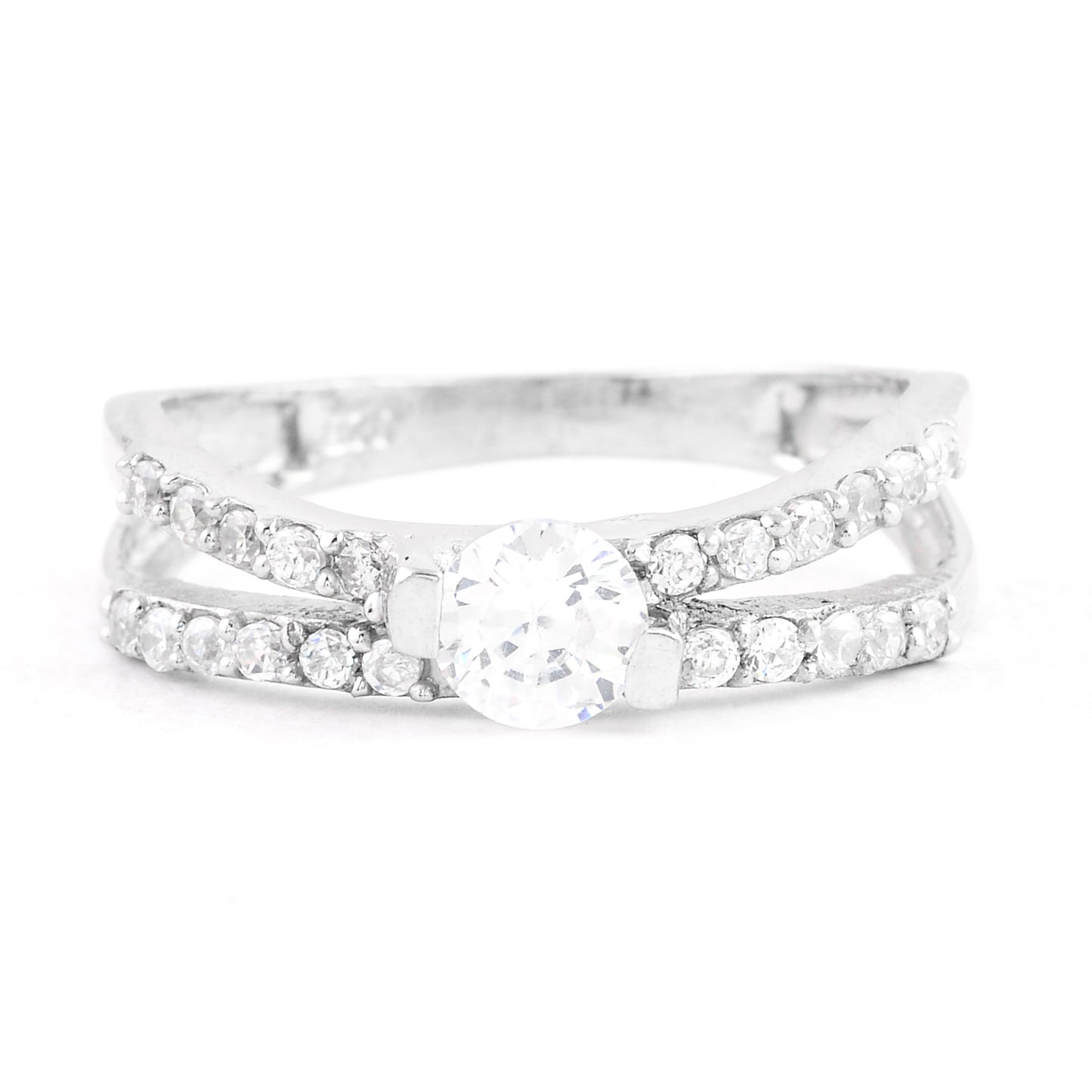 2.63 Ct Cubic Zirconia 925 Sterling Silver Ring