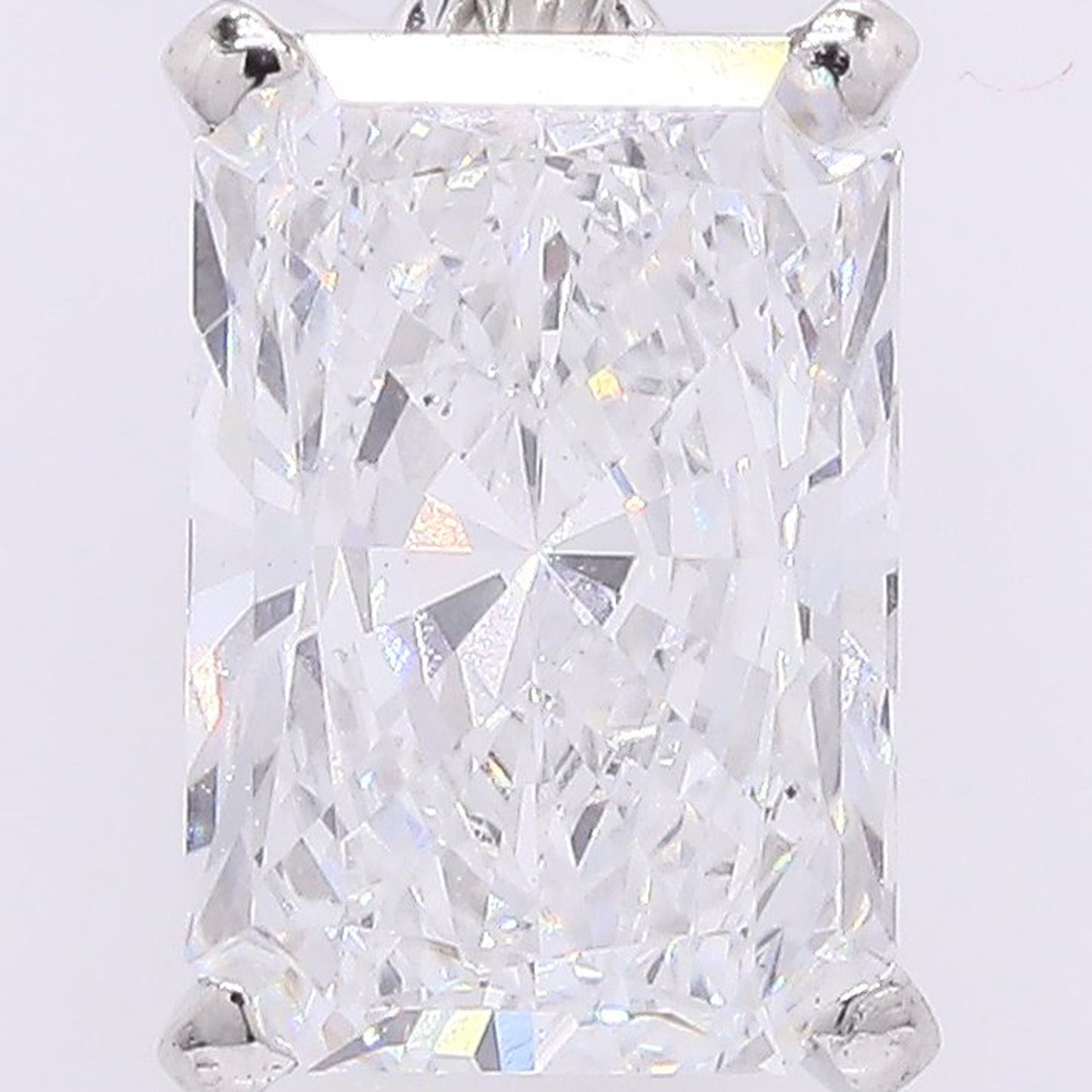 1.88 Carats Lab Grown Diamond 950 Platinum Pendant