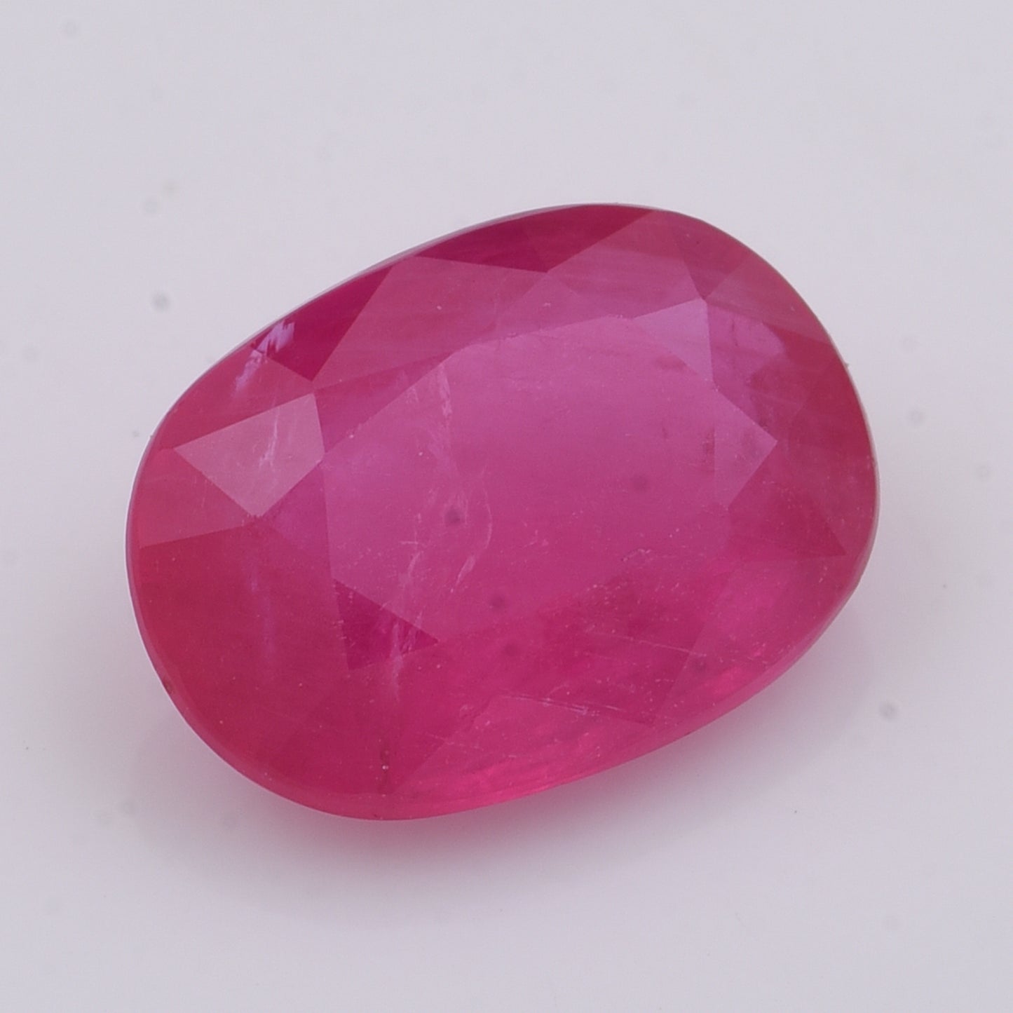 2.3 Natural Corundum Ruby Rectangular Cushion Mixed Cut Gemstone