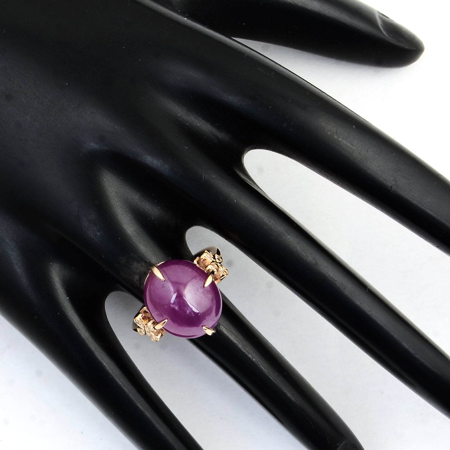 12.54 Ct Oval Ruby 14K Gold Ring