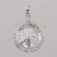 5.20 Carats Lab Grown Diamond 14K Gold Pendant