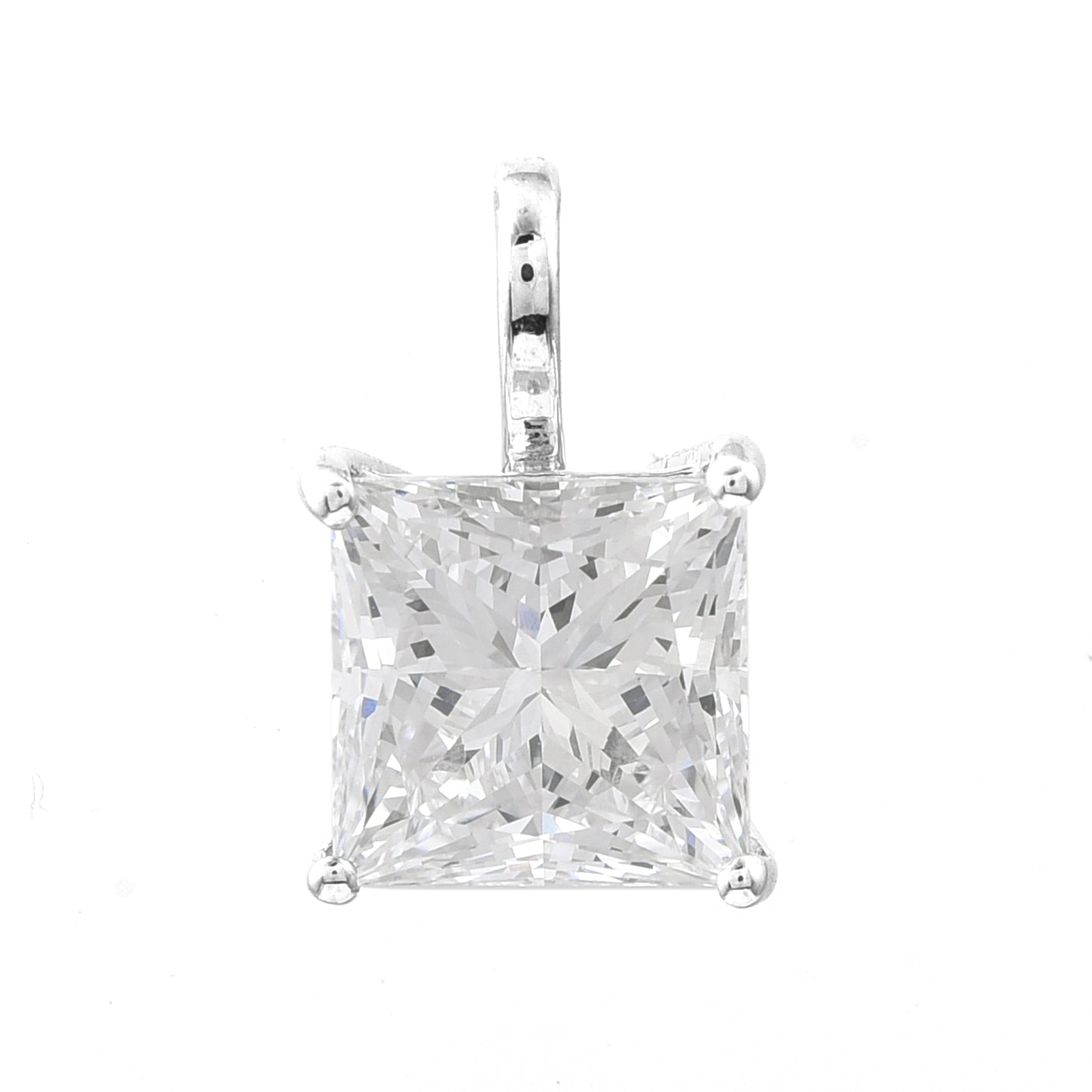 2.08 Carats Lab Grown Diamond 14K Gold Pendant