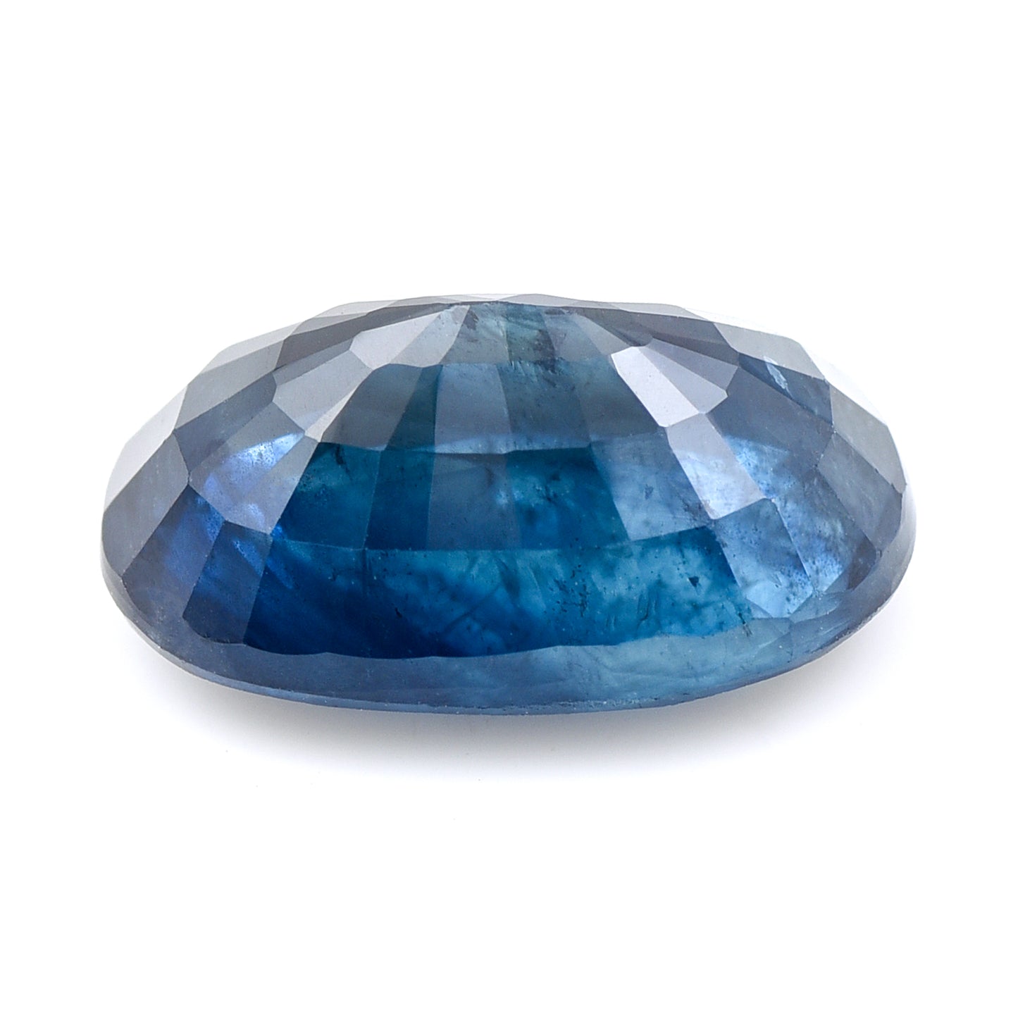 7.52 Natural Corundum Sapphire Oval Mixed Cut Gemstone