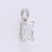 1.94 Carats Lab Grown Diamond 950 Platinum Pendant