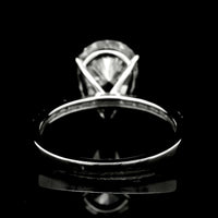4.25 Carats Lab Grown Diamond 14K Gold Ring