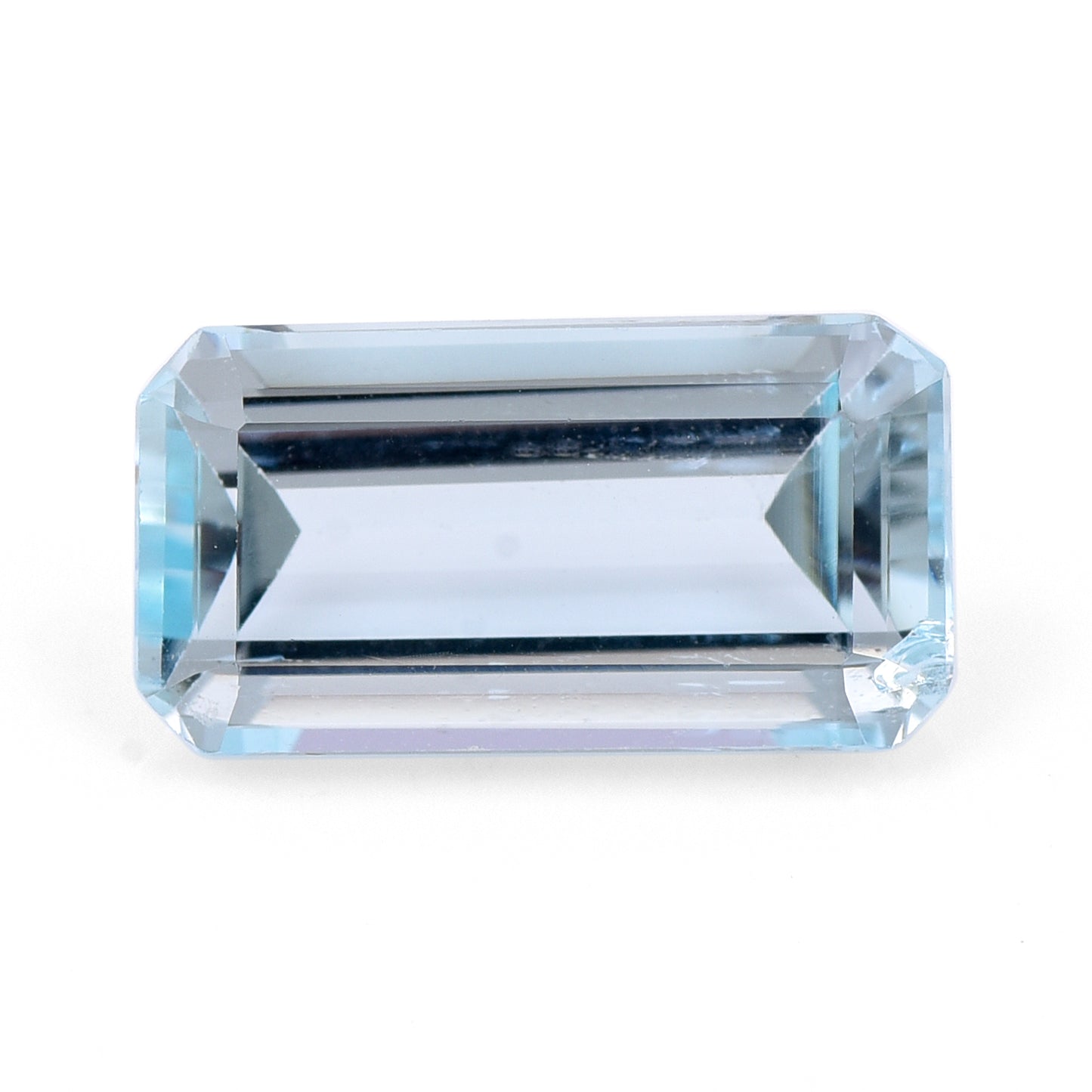 3.29 Natural Beryl Aquamarine Emerald Cut Gemstone