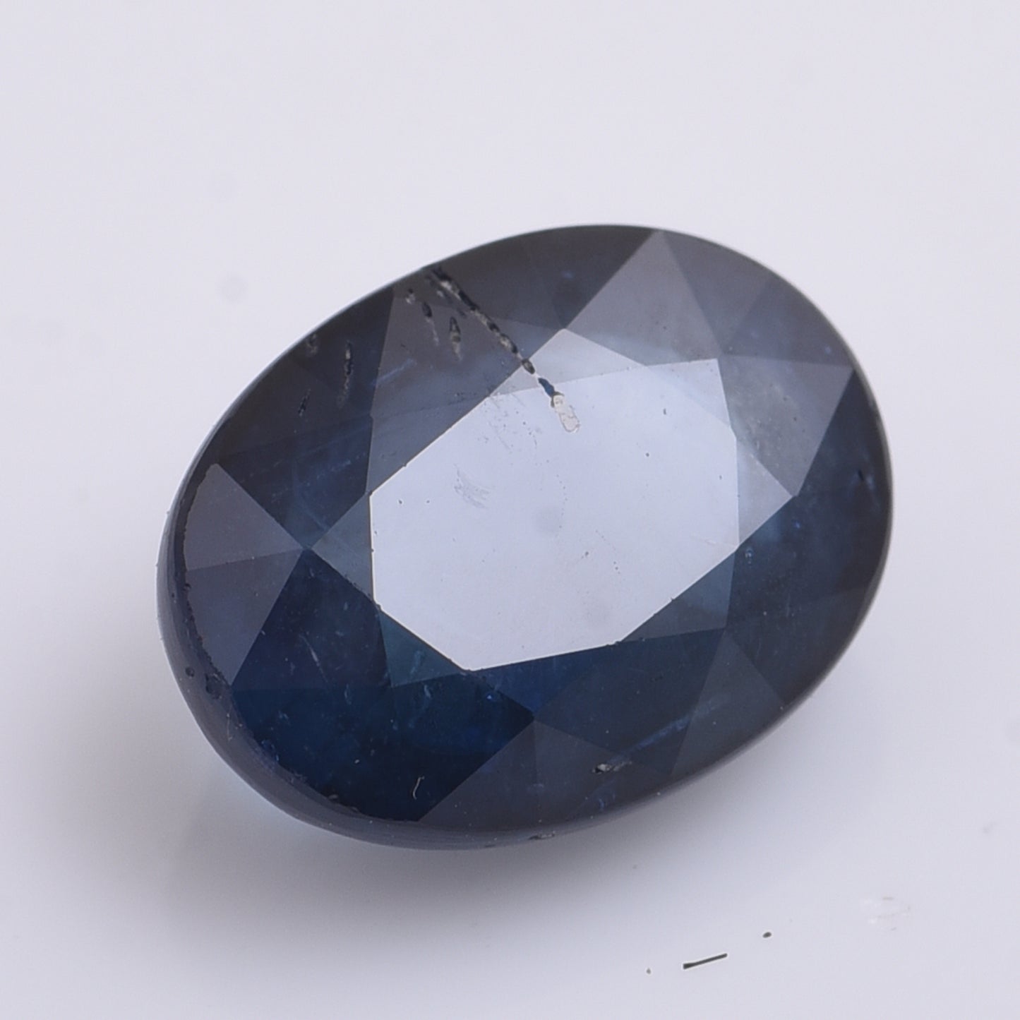 2.8 Natural Corundum Sapphire Oval Mixed Cut Gemstone