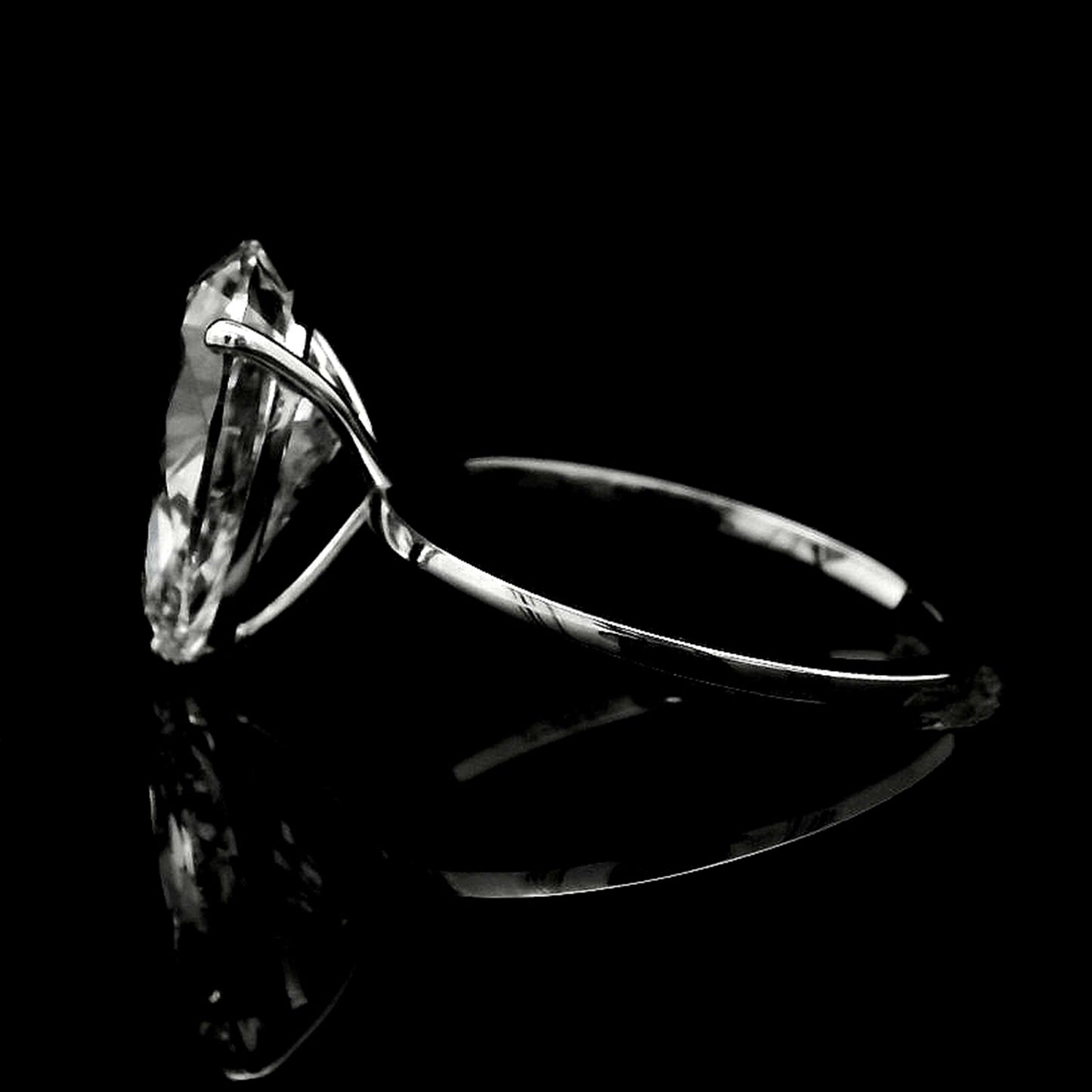 4.01 Carats Lab Grown Diamond 14K Gold Ring