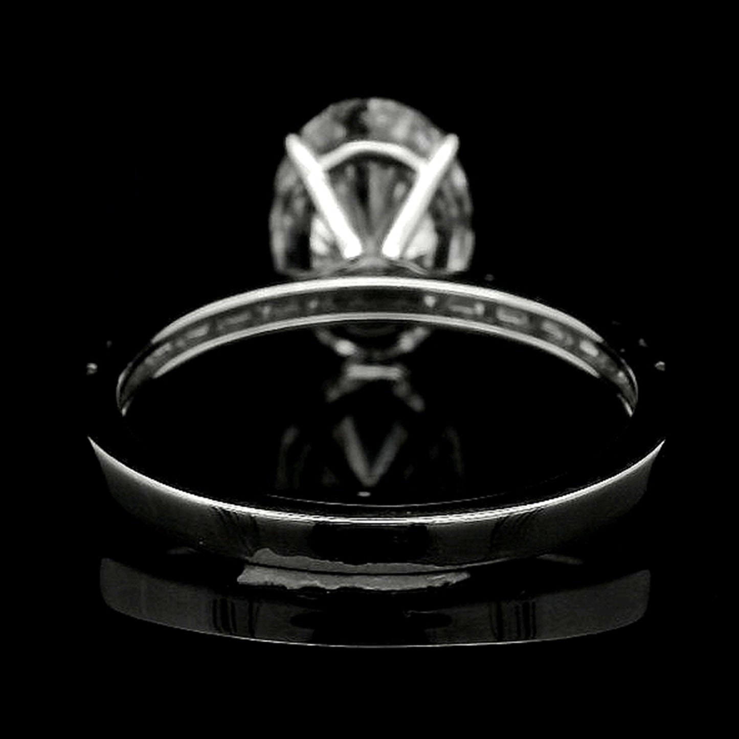 2.83 Carats Lab Grown Diamond 14K Gold Ring