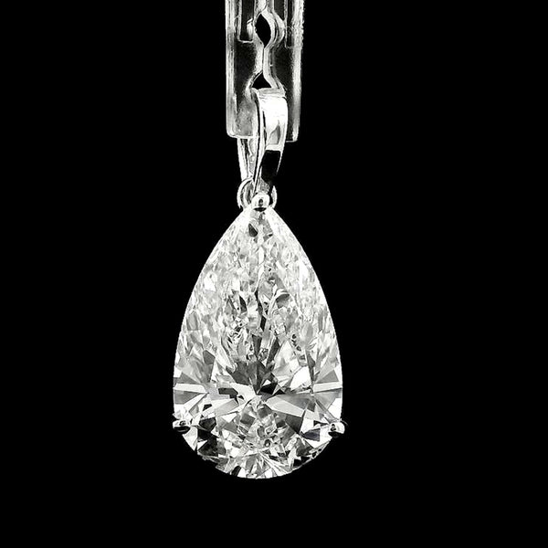 4.82 Carats Lab Grown Diamond 14K Gold Pendant