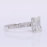 2.18 Carats Lab Grown Diamond 14K Gold Ring