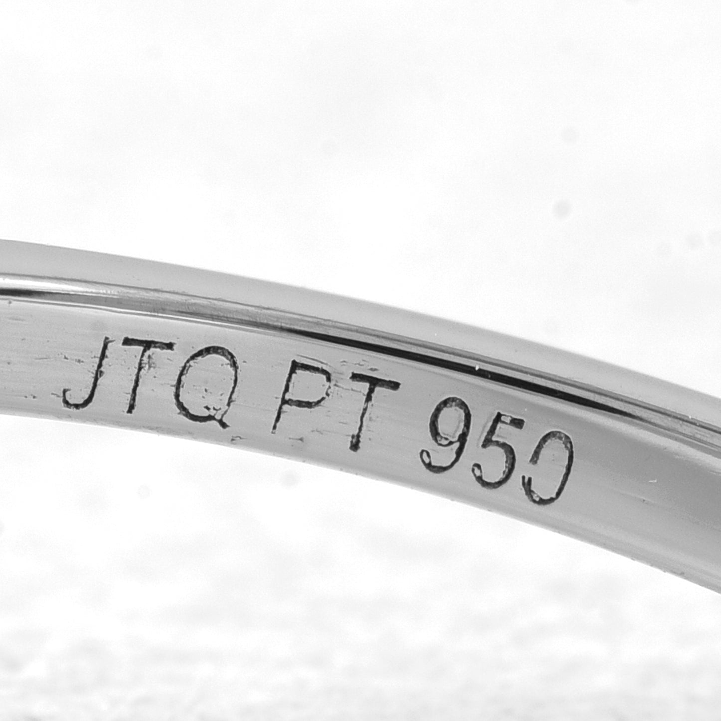 4.17 Ct Oval Lab Grown Diamond 950 Platinum Ring