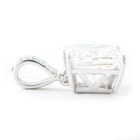 3.03 Carats Lab Grown Diamond 14K Gold Pendant