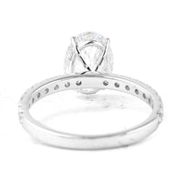 2.52 Carats Lab Grown Diamond 14K Gold Ring