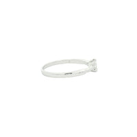 0.63 Ct Cubic Zirconia 925 Sterling Silver Ring