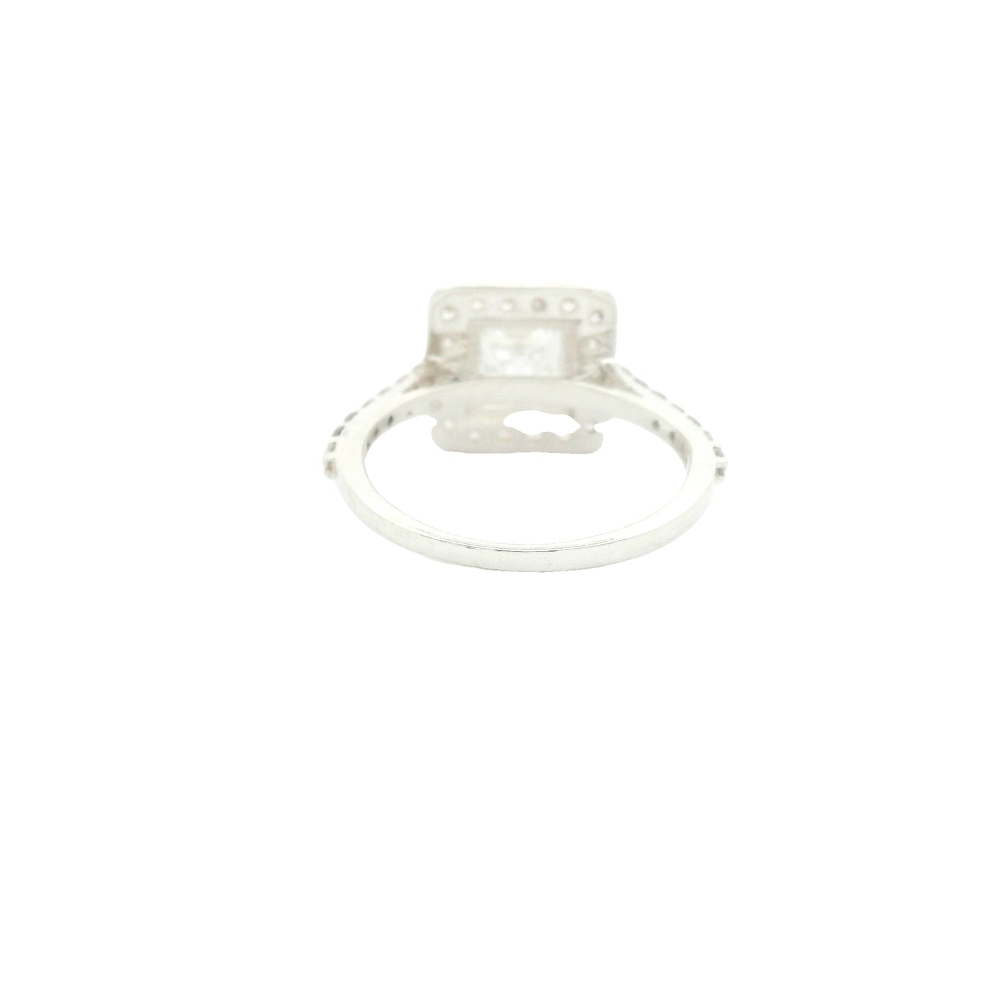 3.79 Ct Cubic Zirconia 925 Sterling Silver Ring