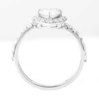2.02 Carats Lab Grown Diamond 14K Gold Ring