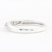 0.36 Ct Round Swiss Blue Topaz 925 Sterling Silver Ring